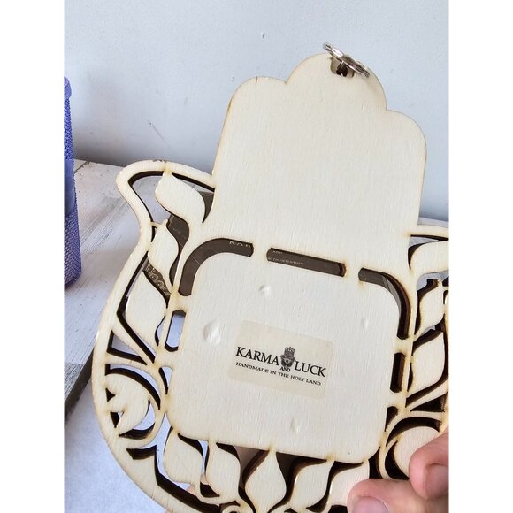 Karma luck holy Land high priest 12 tribes bless home hanging Stone Crystal uniq - Picture 5 of 8